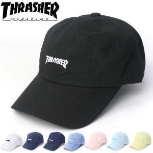 スラッシャー キャップ メンズ レディース 帽子 ブランド THRASHER 16TH-C25 カーブキャップ ワークキャップ｜protocol