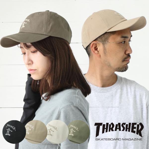 帽子 メンズ スラッシャー キャップ THRASHER GONZ ART 6パネル CAP 22TH...