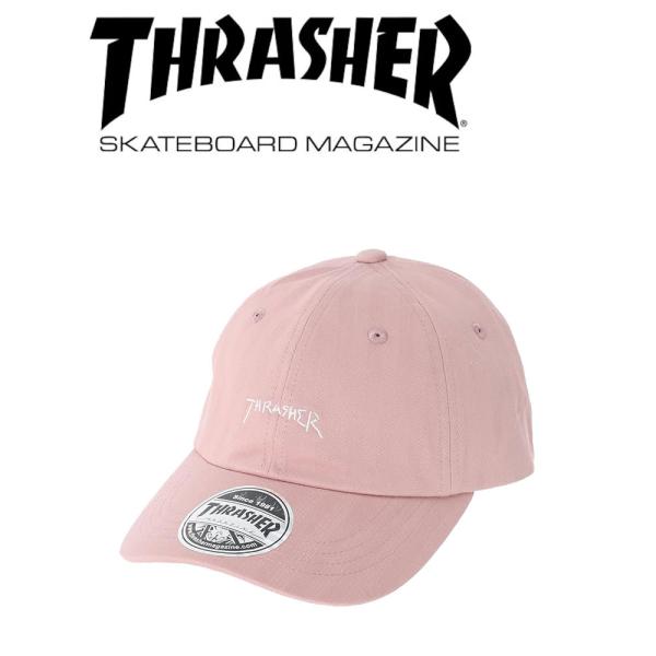 THRASHER スラッシャー GONZ LOGO CAP 帽子 キッズ 定番 キャップ ピンク K...
