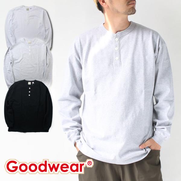 長袖tシャツ メンズ 大きいサイズ レディース グッドウェア Goodwear USAコットン L/...