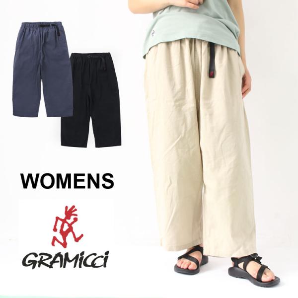 グラミチ レディース リネンコットンバルーンパンツ Gramicci GLP4-SJP13 ウィメン...