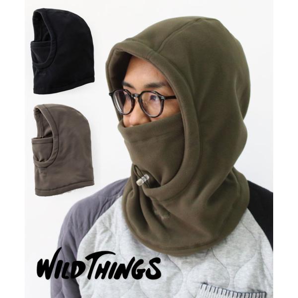バラクラバ 冬用 ワイルドシングス  WILD THINGS ポーラテック ストームフーディー フー...