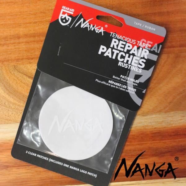 ナンガ × ギアエイド リペアパッチ NANGA × GEAR AID