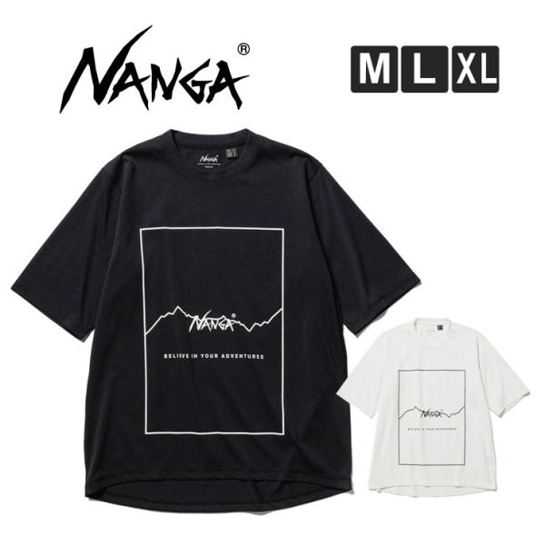 爆買 / ナンガ Tシャツ メンズ 大きいサイズ 半袖 NANGA DRY MIX FRAME LO...