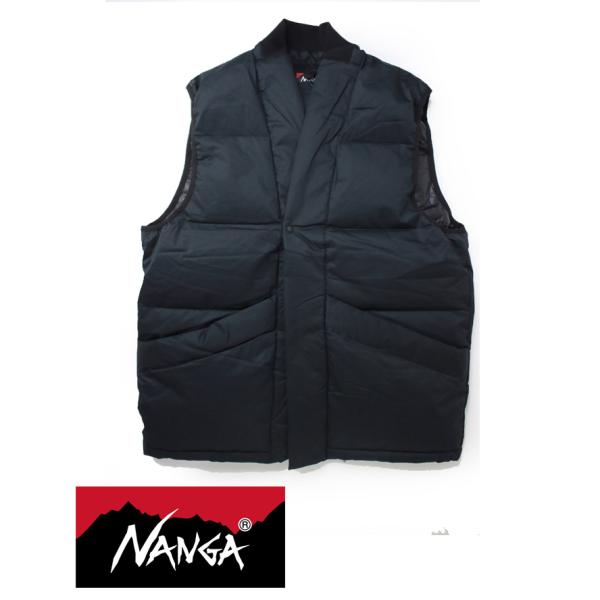 ナンガ ダウンジャケット ダウンベスト NANGA コットンピーチダウンハンテンベスト ND2441...