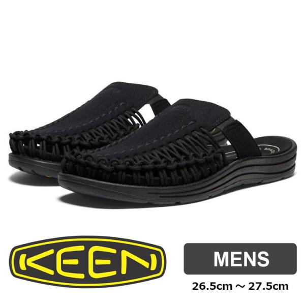 KEEN UNEEK II SLIDE キーン ユニーク 2 スライド サンダル  メンズ Blac...