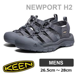 KEEN NEWPORT H2 キーン ニューポート エイチツー Monochrome/SteelGrey 1027122 メンズ サンダル シューズ キャンプ アウトドア｜protocol
