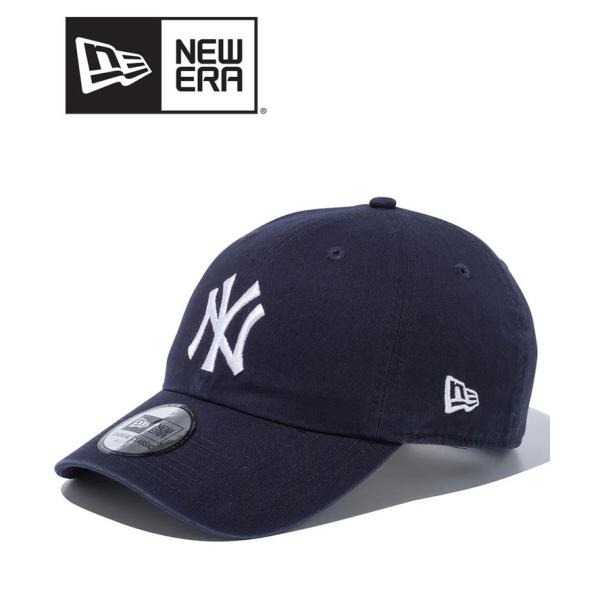 ニューエラ NEW ERA 帽子 カジュアルクラシック ニューヨーク・ヤンキース ネイビー × ホワ...