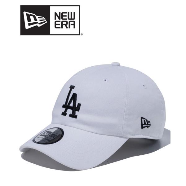ニューエラ NEW ERA 帽子 カジュアルクラシック ロサンゼルス・ドジャース ホワイト × ブラ...