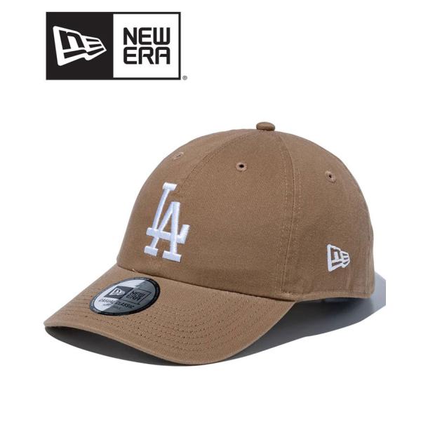 ニューエラ NEW ERA 帽子 カジュアルクラシック ロサンゼルス・ドジャース カーキ × ホワイ...