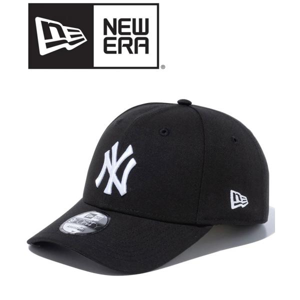 NEW ERA ニューエラ 9FORTY ニューヨーク・ヤンキース ブラック × ホワイト 1452...