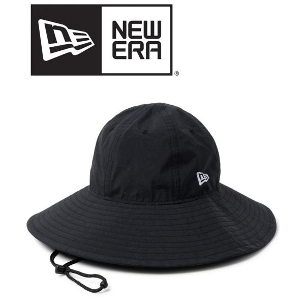 NEW ERA ニューエラ エクスプローラー ワイドブリム ナイロン ブラック 14744705