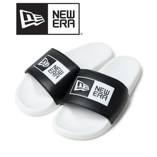 NEW ERA ニューエラ シャワーサンダル メンズ レディース 夏 サンダル ボックスロゴ スライ...