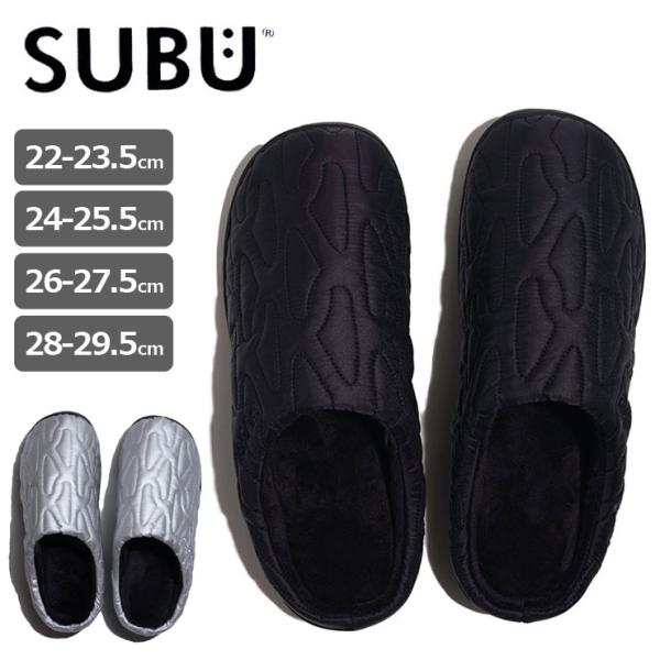 subu サンダル スリッパ スブ アウトライン ORIGINALS OUTLINE ブラック シル...