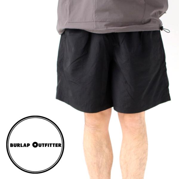 BURLAP OUTFITTER バーラップアウトフィッター メンズ ハーフパンツ トラックショーツ...