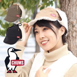 耳当て付き帽子 レディース チャムス 帽子 メンズ CHUMS キャンピングボアロシアンキャップ Camping Boa Russian Cap CH05-1351｜protocol