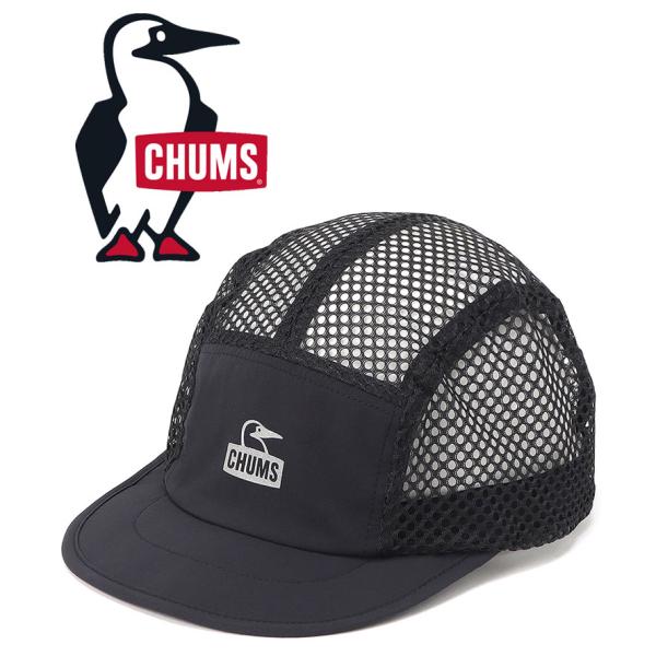 CHUMS チャムス Running Cap ランニングキャップ CH05-1406 Black(K...