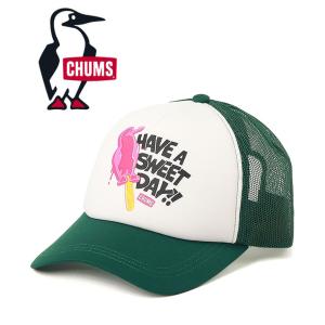 CHUMS チャムス CHUMS Trucker Cap チャムストラッカーキャップ CH05-1414 帽子 キャップ Green(M001)｜protocol