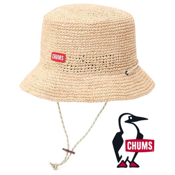 CHUMS チャムス CHUMS Raffia Hat チャムスラフィアハット CH05-1420 ...