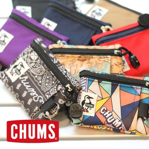 チャムス キーコインケース CHUMS Recycle Key Coin Case CH60-314...