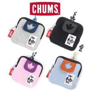CHUMS チャムス Glasses Hook Coin Case Sweat Nylon チャムス グラッシーズフックコインケーススウェットナイロン コインケース CH60-3650｜protocol