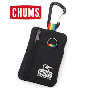 チャムス スプリングデール CHUMS Spring Dale Key Coin Case スプリングデールキーコインケース CH60-3999 Black/Rainbow｜protocol