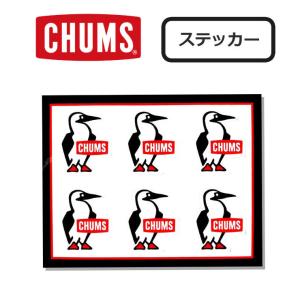 チャムス ステッカー CHUMS Sticker Booby Bird Mini ステッカーブービーバードミニ CH62-1621 シール アウトドア カスタム｜protocol