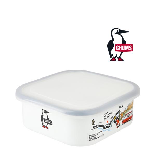 CHUMS Enamel Container L エナメルコンテナL CH62-2082 キッチン用...