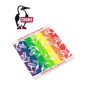 CHUMS チャムス CHUMS Hand Towel チャムスハンドタオル CH62-2191 ハンカチ 今治タオル 日本製 Rainbow(Z021)｜protocol