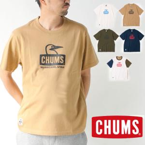 CHUMS チャムス Tシャツ メンズ CHUMS ブービーフェイスTシャツ CH01-1834 キャンプ Booby Face T-Shirt / 返品・交換不可