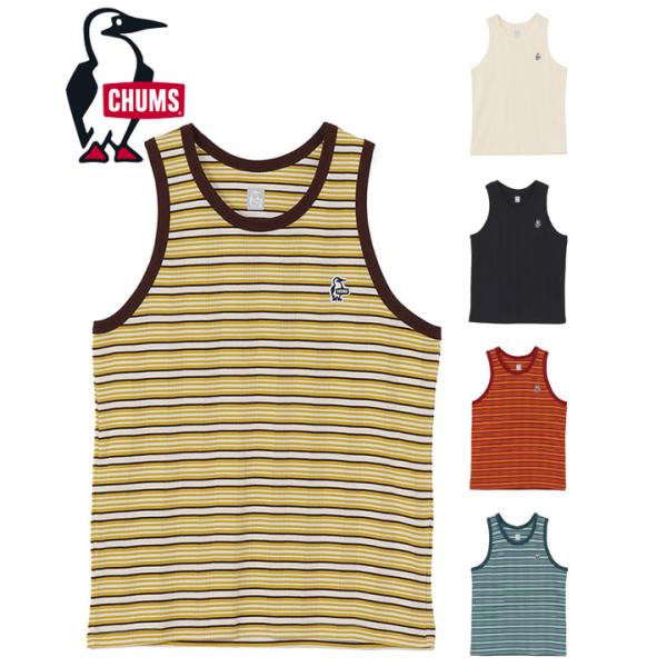タンクトップ メンズ レディース 春夏 CHUMS チャムス ストレイタムリブタンクトップ CH01...
