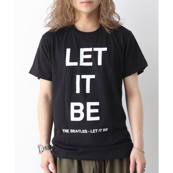 バンド Tシャツ ロック ビートルズ let it be Tシャツ グッズ メンズ レディース 半袖...