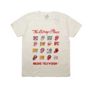 バンド Tシャツ ロック MTV ローリングストーンズ Tシャツ The Rolling Stones Tシャツ ロゴ 半袖 トップス バンド｜protocol