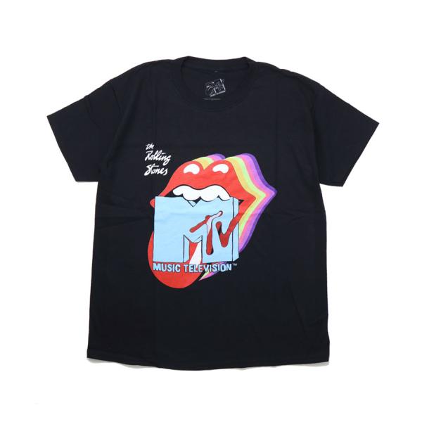 ローリングストーンズ グッズ Tシャツ メンズ バンドTシャツ ロック MTV The Rollin...