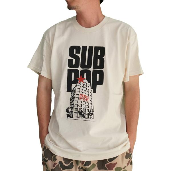 SUB POP サブポップ 公式 Tシャツ INDIE SELL OUT 半袖 プリントT グランジ...