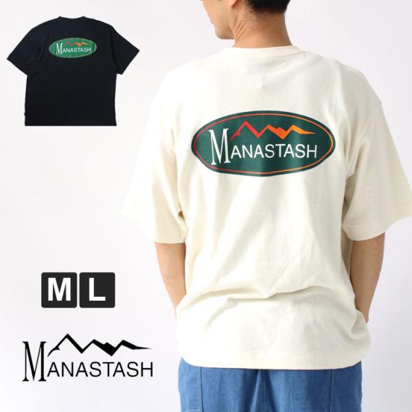 MANASTASH HEMP TEE ORIGINAL LOGO マナスタッシュ Tシャツ マウンテ...