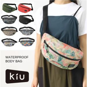 kiu ボディバッグ キウ バッグ ウォータープルーフ メンズ