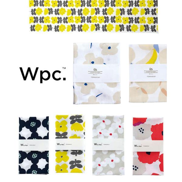 Wpc. ダブリュピーシー 手ぬぐい 綿100％ 日本製 吸水性抜群 和柄 テキスタイル柄 ランチョ...