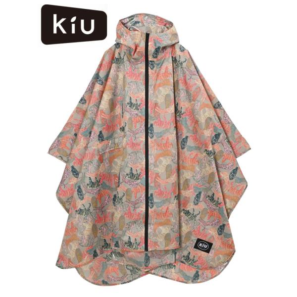 KiU キウ 2ND RAIN PONCHO 2nd キウレインポンチョ K405 はっ水 防水 リ...