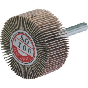 MURAKO ムラコ KN8005-120  軸付フラップ金具無し 外径80幅5軸径6mm 120＃  KN8005120