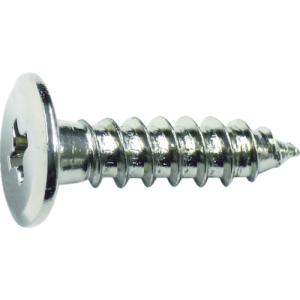 トラスコ中山 TRUSCO 超低頭タッピングねじ ニッケルメッキ M3X16 30本入 TFTN0316