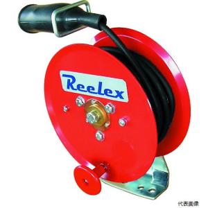 中発販売 Reelex アースリール 2.0SQ×20m 50Aアースクリップ付