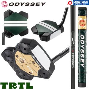 ODYSSEY TRTL S PUTTER (73056P) / オデッセイ タートル ショートスラント パター 2026年モデル ヘッドカバー付き マレット メンズパター 日本正規品 送料無料