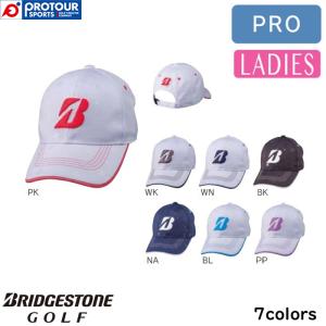 BRIDGESTONE PRO CAP LADIES CPG351 / ブリヂストン レディスプロモデルキャップ CPG351 レディース 帽子 フリーサイズ 全7色｜protoursports