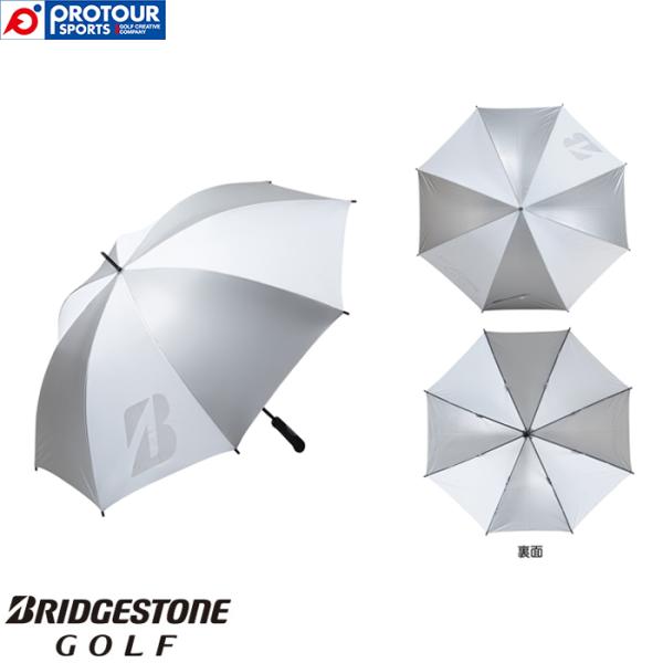 BRIDGESTONE GOLF UMBRELLA UMG03W / ブリヂストンゴルフ 銀傘 UM...