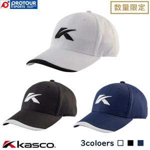 kasco PRO REPLICA CAP / キャスコ プロレプリカ キャップ GKC-2345(245923) 2023年モデル 全3色(ホワイト/ブラック/ネイビー) 数量限定 UVカット｜protoursports