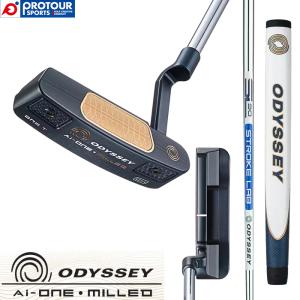 ODYSSEY AI-ONE MILLED ONE T PUTTER / オデッセイ エーアイ ワン ミルド ワン T パター 2023年モデル STROKE LAB 90シャフト(スチール) 専用ヘッドカバー付｜protoursports