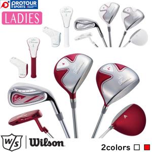 Wilson Staff TIARA MODA 6SET LADIES CLUB SET / ウイルソン スタッフ ティアラ モーダ 6本セット レディース クラブセット 全2色(ホワイト/レッド)｜protoursports