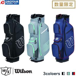 Wilson Staff PROSTAFF CART BAG WGB5307(26131) / ウイルソン スタッフ プロスタッフ カートバッグ 全3色 数量限定 9.5型 1.6kg 軽量キャディバッグ｜protoursports