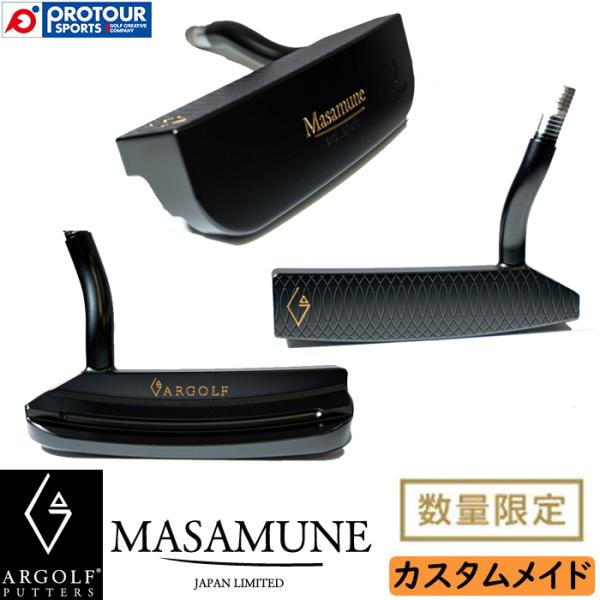 ARGOLF BLADE PUTTER MASAMUNE 316L NOIR / アールゴルフ ブレ...